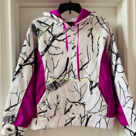 GORGEOUS TRAIL CREST WOMENS HOODIE W/KANGROO POUCH SZ-MEDIUM - Picture 2 of 7